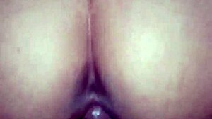 Latina girlfriend slow cowgirl riding boyfriend cock building huge orgasm