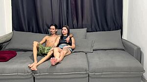 boyfriend's uncle left and we eased our urges