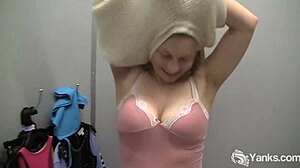 Busty Milf Lili Sparks Trims Wet Pussy to Climax