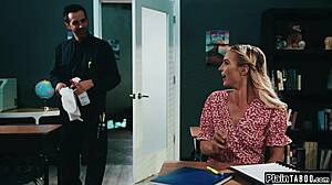 I let the creepy janitor lick me before fucking