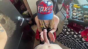 I hawk tuah spit on that monster cock girl