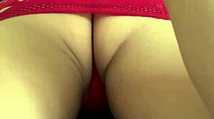 ever spied on your stepsister like this playing sexy games on her cell phone camera?