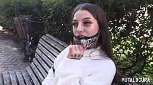 Torbe catches slutty Latina Roma Amor in Putalocura action