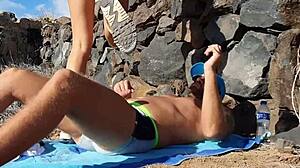 brunette teen yoya grey risks vacation thrills amateur style