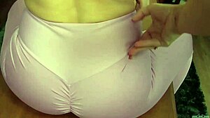 Sinn Sage Shakes Perfect Ass While Changing Tight Pants Boldly