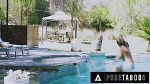 Pure Taboo: Exchange Student Catches Femdom Stepmom Riding Stepdad