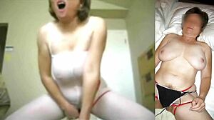 Watch Marie Rocks Explode in Classic Granny Orgasm from Remote Control Toy Play