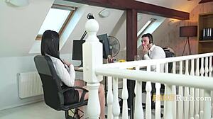 call center slut begs fuck her big tits now