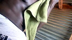 Kingtaiza Official Jerks Monster Cock Sweating Milk Lick It