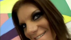 busty milf kayla quinn strips teases then takes big black cock deep