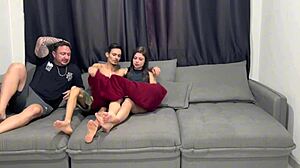 boyfriend's uncle left and we eased our urges