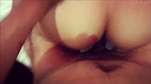 Skinny Latina Beauty Moans with Big Ass in Bedroom