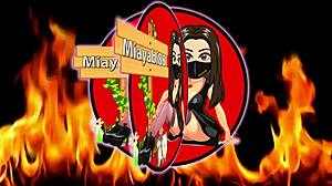 Thai Slut in Red Outfit Chokes on Cock Before Tight Pussy Gets Creampie Filled