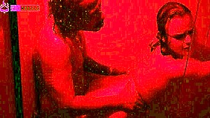 Huge BBC Stretches Phat Ass Teen in Steamy Shower