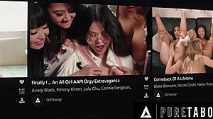 Pure Taboo: Exchange Student Catches Femdom Stepmom Riding Stepdad