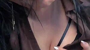 Too Many Clothes Hiding This Latina Milf's Big Tits Tonight