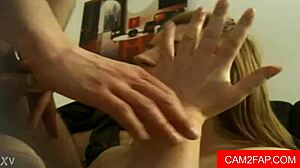 Amateur Couple Delivers Intense Facial Cumshot in Homemade Sex Video