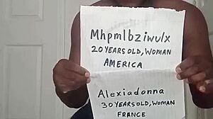 american 33 year old joins 30 year old and french 20 year old in restricted threesome roleplay with collage aesthetic and cum finish