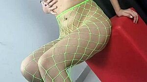 Stepmom fucks petite stepdaughter's tight anal in lingerie