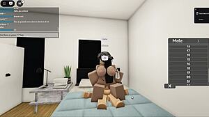 Roblox Couple Fucks Big Tits Passionately Online