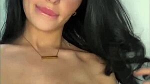 British Slut Fingers Pussy To Squirting Climax!