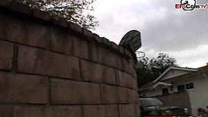 Naughty Blonde Milf Craves BBC Anal Creampie on Natural Tits Ass