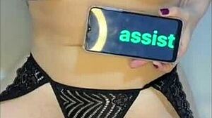 wanna see this white slut masked up taking huge black cock?