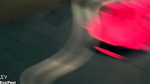 look at kink barbie all wrapped tight in duct tape for some wild lesbian domination!