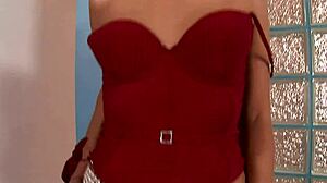 Cherry Jul Stuffed Full By Three Hung Bulls Pounding Hard!