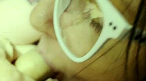 bbw wife sandra's job interview turns into hot pussy licking and deepthroat