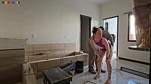 construction worker loves bosses dropping by the site