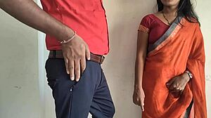 Hottest Indian couple films rough homemade sex tape in Hindi