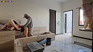 construction worker loves bosses dropping by the site