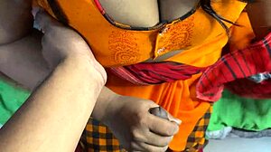 father-in-law fucks daughter-in-law hard as she heads to bed desi style