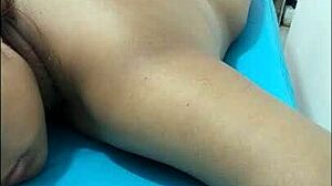 you are my slave damn whore while the massage therapist oils up my buttocks groping