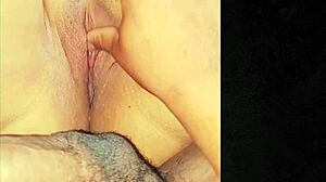 he creampied my tight big ass pussy filled her with hot load