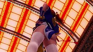 dancer teases topless in panties with erotic nude moves