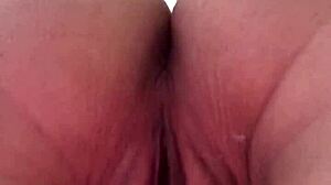 Squirting wet pussy explodes in solo masturbation frenzy!