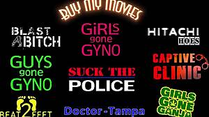 home alone girl giggles while spreading and shaking her tattooed ass backstage