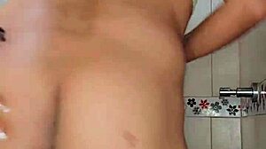 Rica Pollita Transsexual Thrusts Her Hard Cock Deep