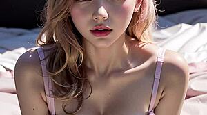 Sexy girl pounds her hot butt hard and relentless