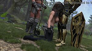 two hot girls ride suck monster cocks roleplay game