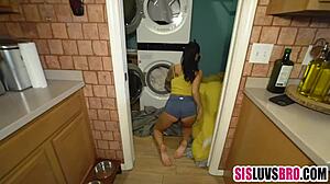 i catch my stepsister eyeing my big black cock during family time