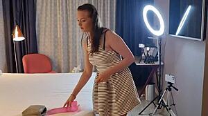 Damn Victoria you take that huge cock so wet with massive tit cumshot