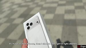 Public Pickup Beauty Flashes Dress for Cumwalk Cumshot on New iPhone!