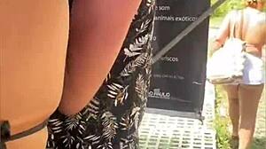 damn these three hotties head into the bush for some wild hairy pussy fun...