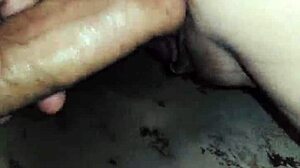 graceful wife spreads legs wide in erotic lingerie sex