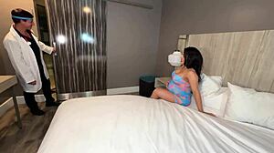 God, pregnant Yanet with huge tits and that monster cock in bed?