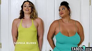 bbw ebony milf ashlyn peaks fingers and licks lesbian stranger's fresh wet pussy