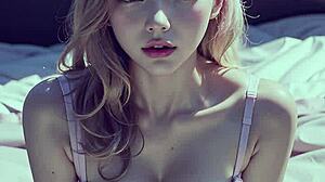 Sexy girl pounds her hot butt hard and relentless